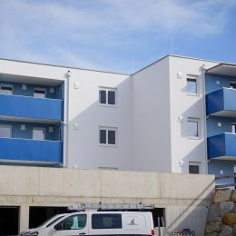 Baustellen - Schwertberg - Mietwohnungen - EGW Linz - Hentschläger Bau GmbH - 3 Wohnhäuser - Wohnungen